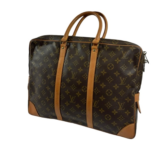 Vintage Louis Vuitton Porte Documents voyage monogram briefcase portfolio - Picture 3 of 16